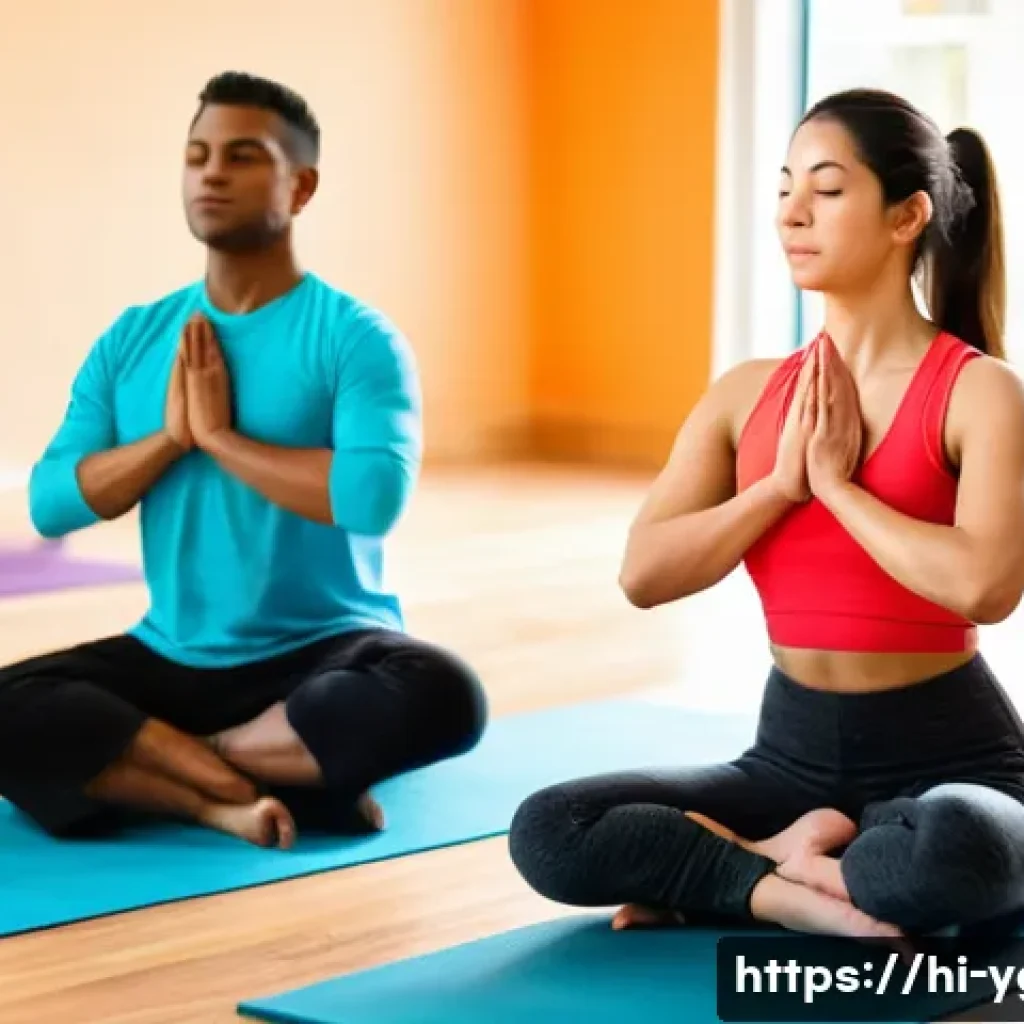 요가강사 고객 관리 노하우 - **Image Prompt 1: The Attentive Yoga Guru**
    A serene and brightly lit yoga studio filled with a ...